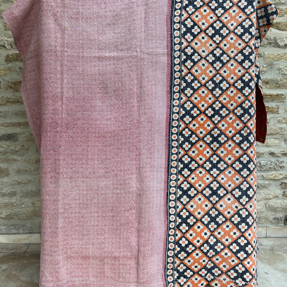 Kantha Quilt No. 496