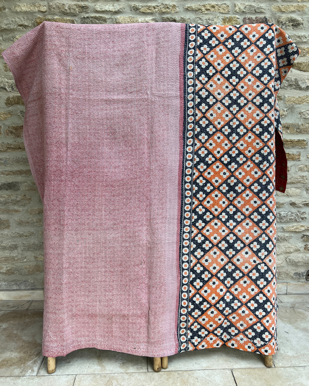 Kantha Quilt No. 496