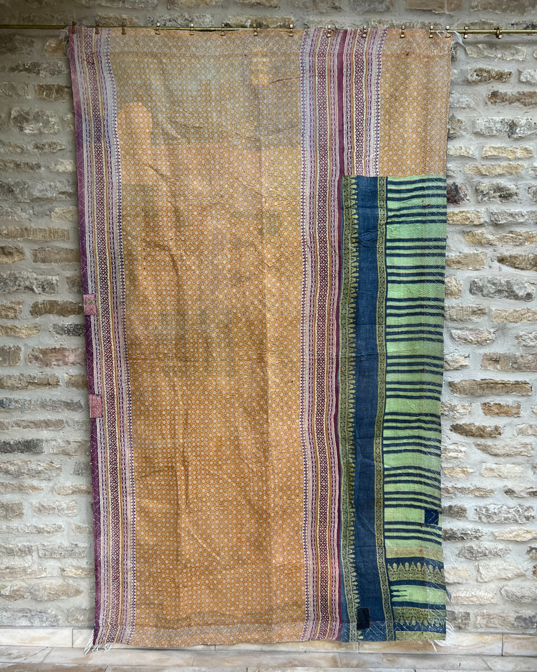 Kantha Quilt No. 734