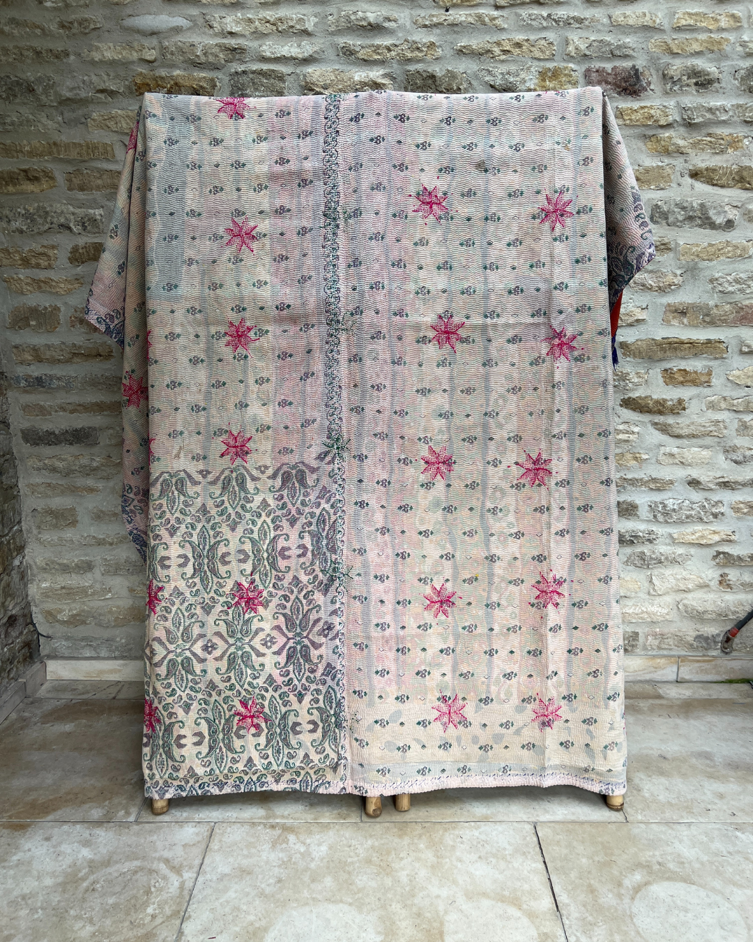 Kantha Quilt No. 693