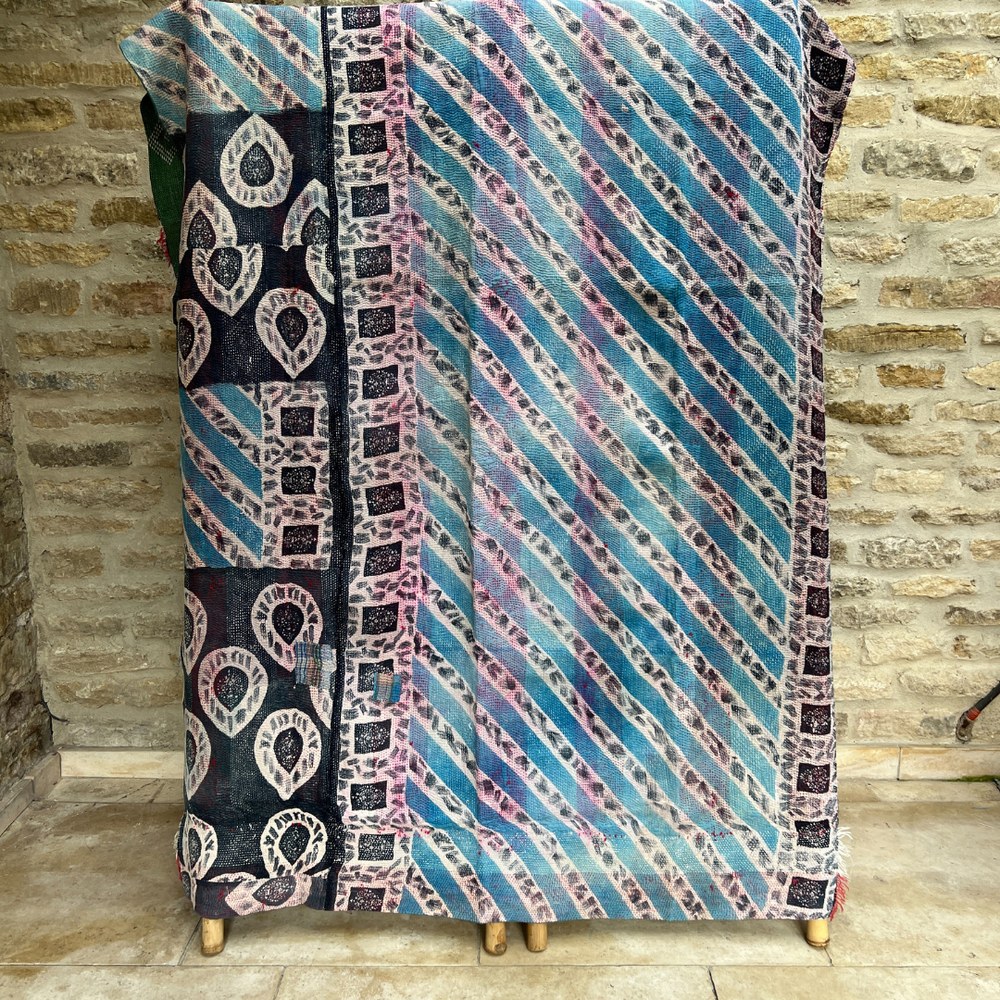 Kantha Quilt No. 690