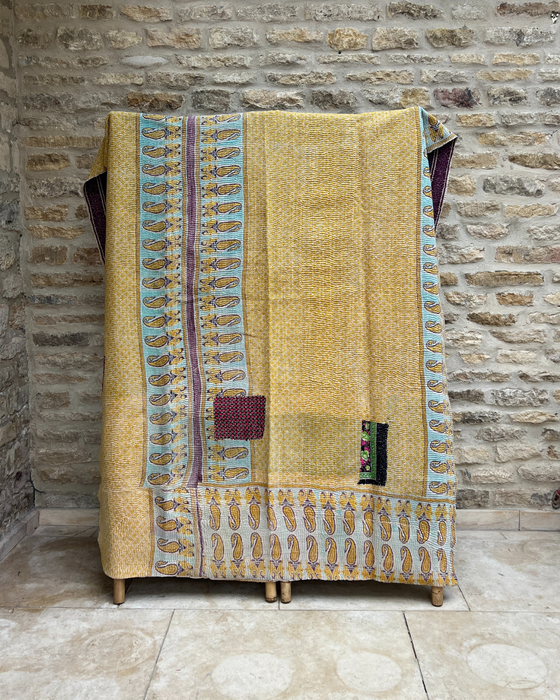 Kantha Quilt No. 621