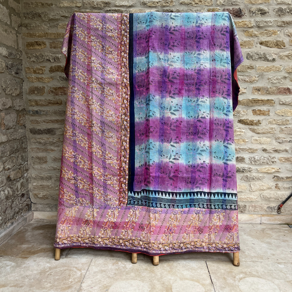 Kantha Quilt No. 647