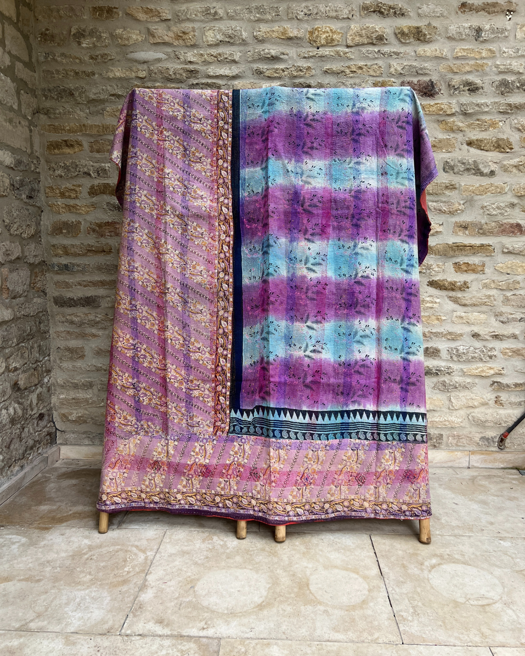 Kantha Quilt No. 647