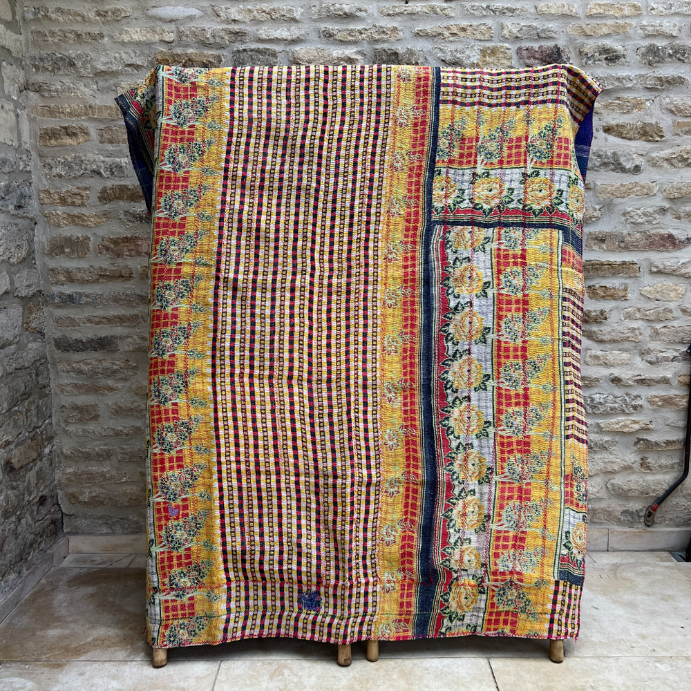 Kantha Quilt No. 584