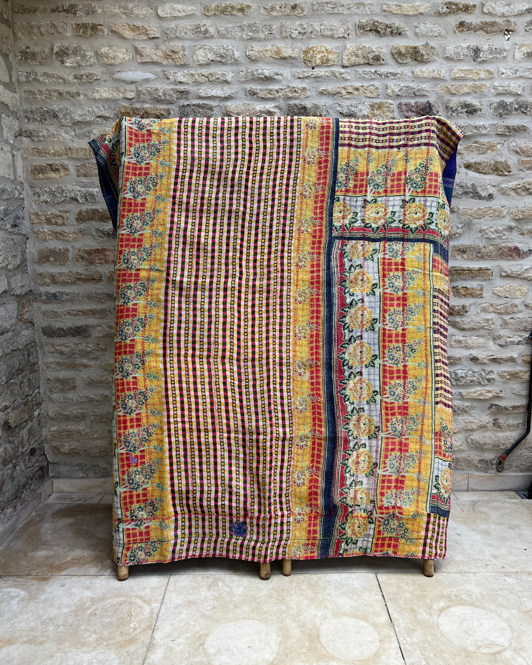 Kantha Quilt No. 584