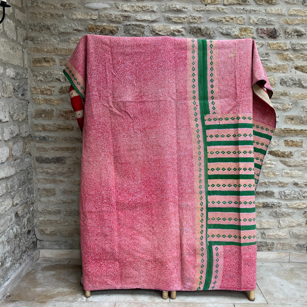 
                      
                        Kantha Quilt No. 626
                      
                    