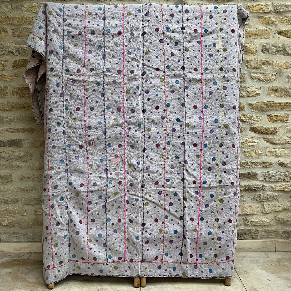 Kantha Quilt No. 613