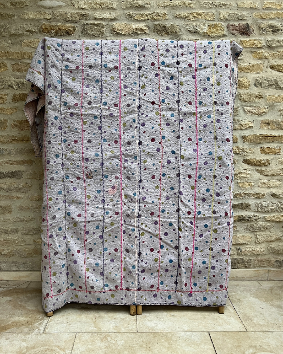 Kantha Quilt No. 613