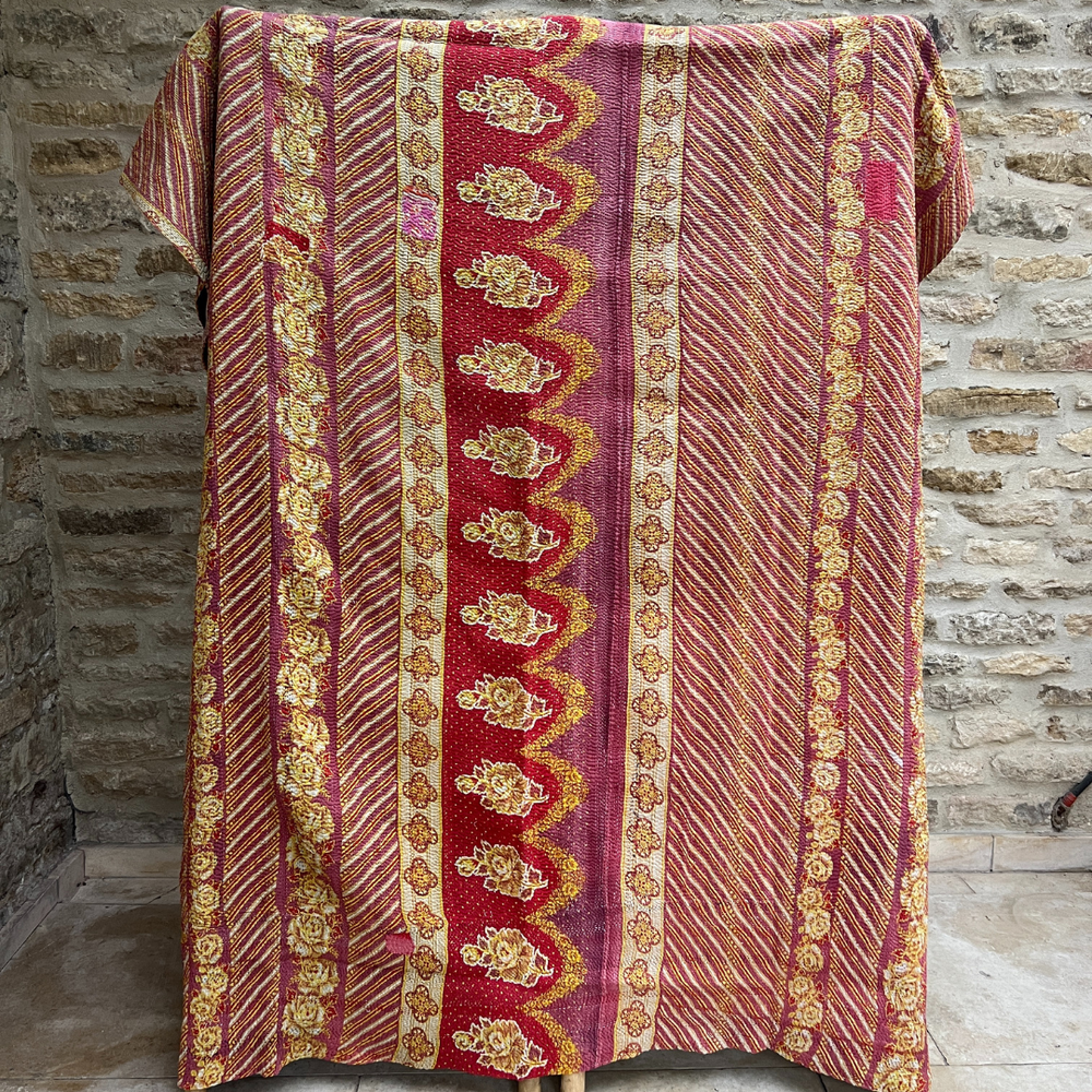 Midweight Kantha Quilt No. 568