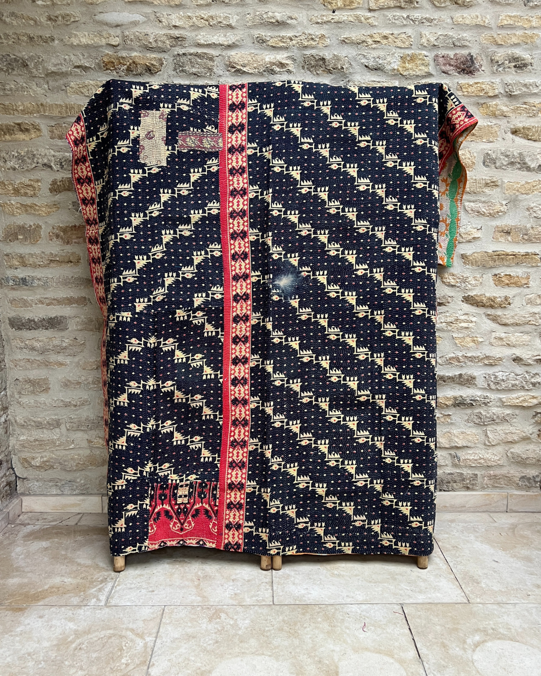 Kantha Quilt No. 615