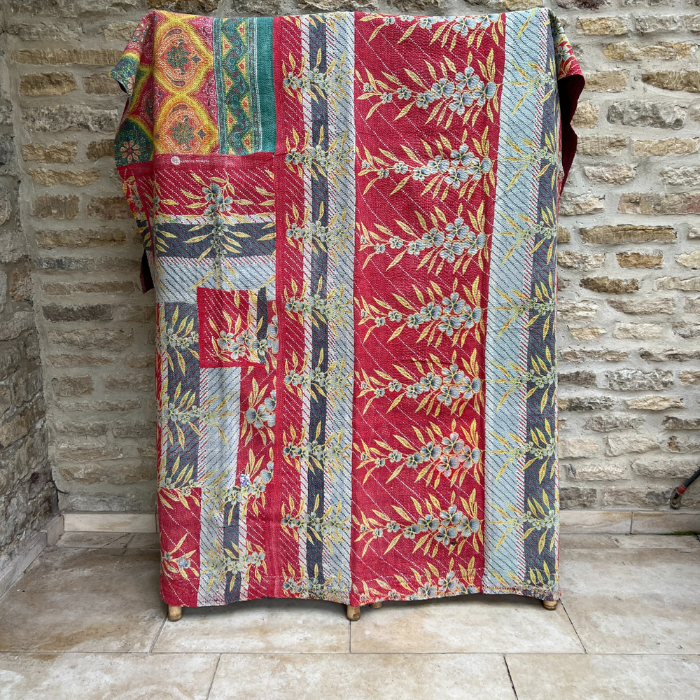 Kantha Quilt No. 707