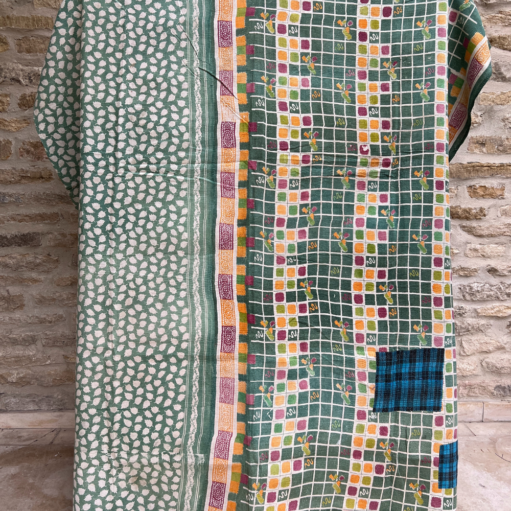 Kantha Quilt No. 481