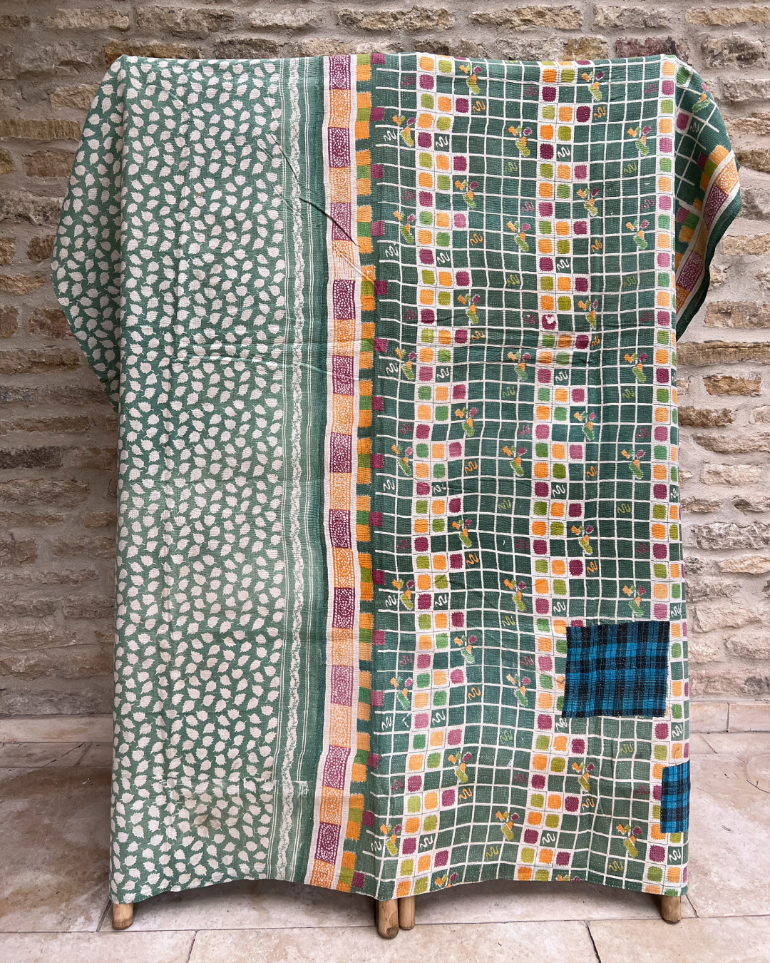 Kantha Quilt No. 481