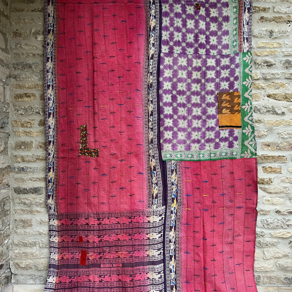 Kantha Quilt No. 752