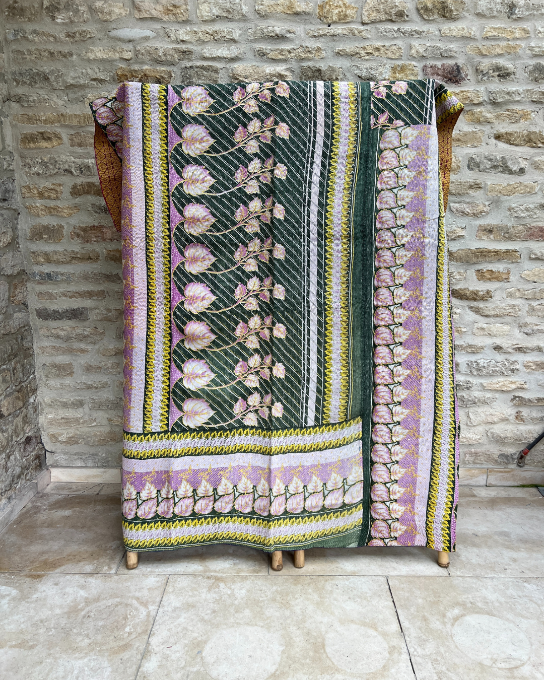 Kantha Quilt No. 688