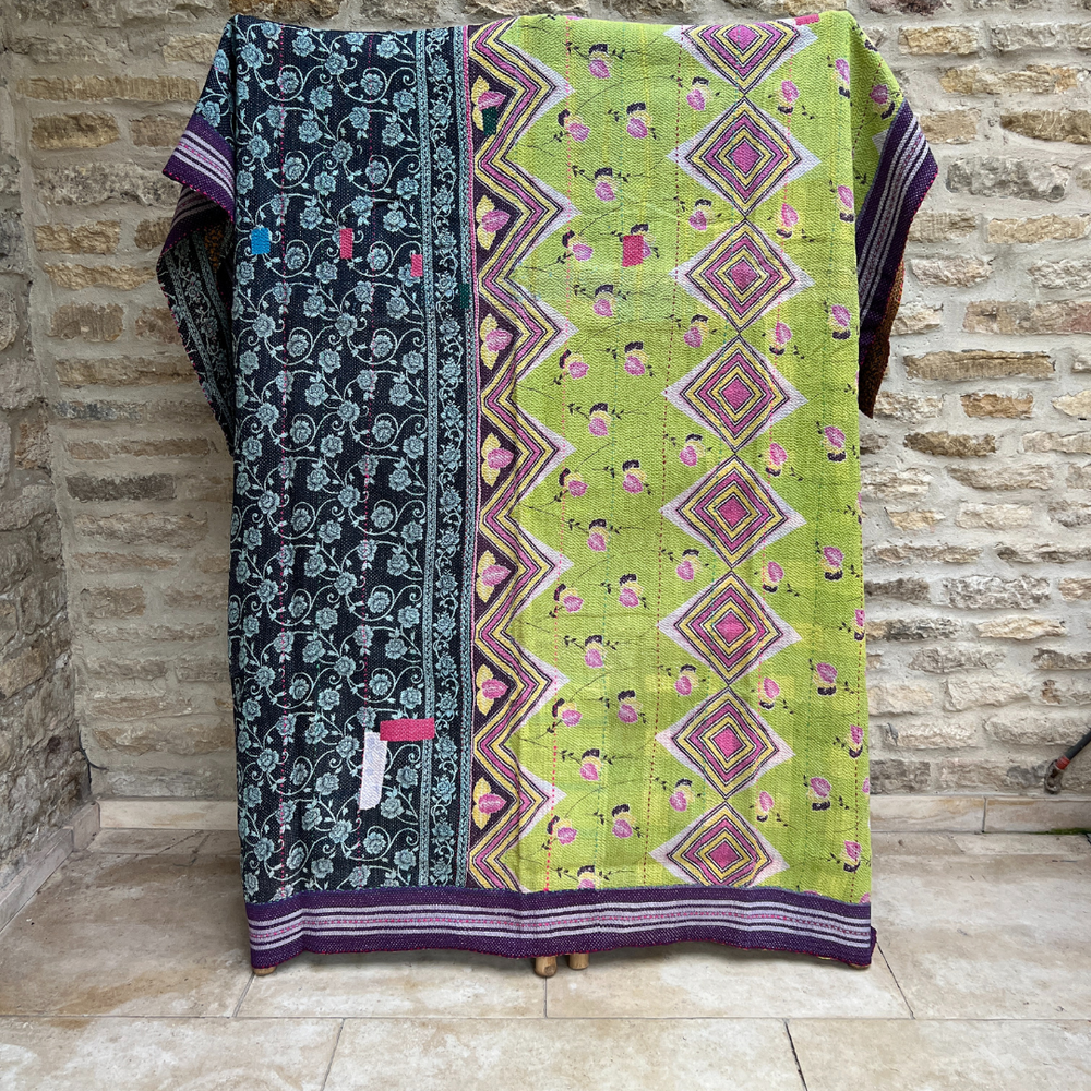 Kantha Quilt No. 705