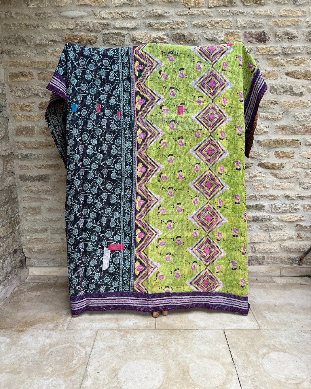 Kantha Quilt No. 705