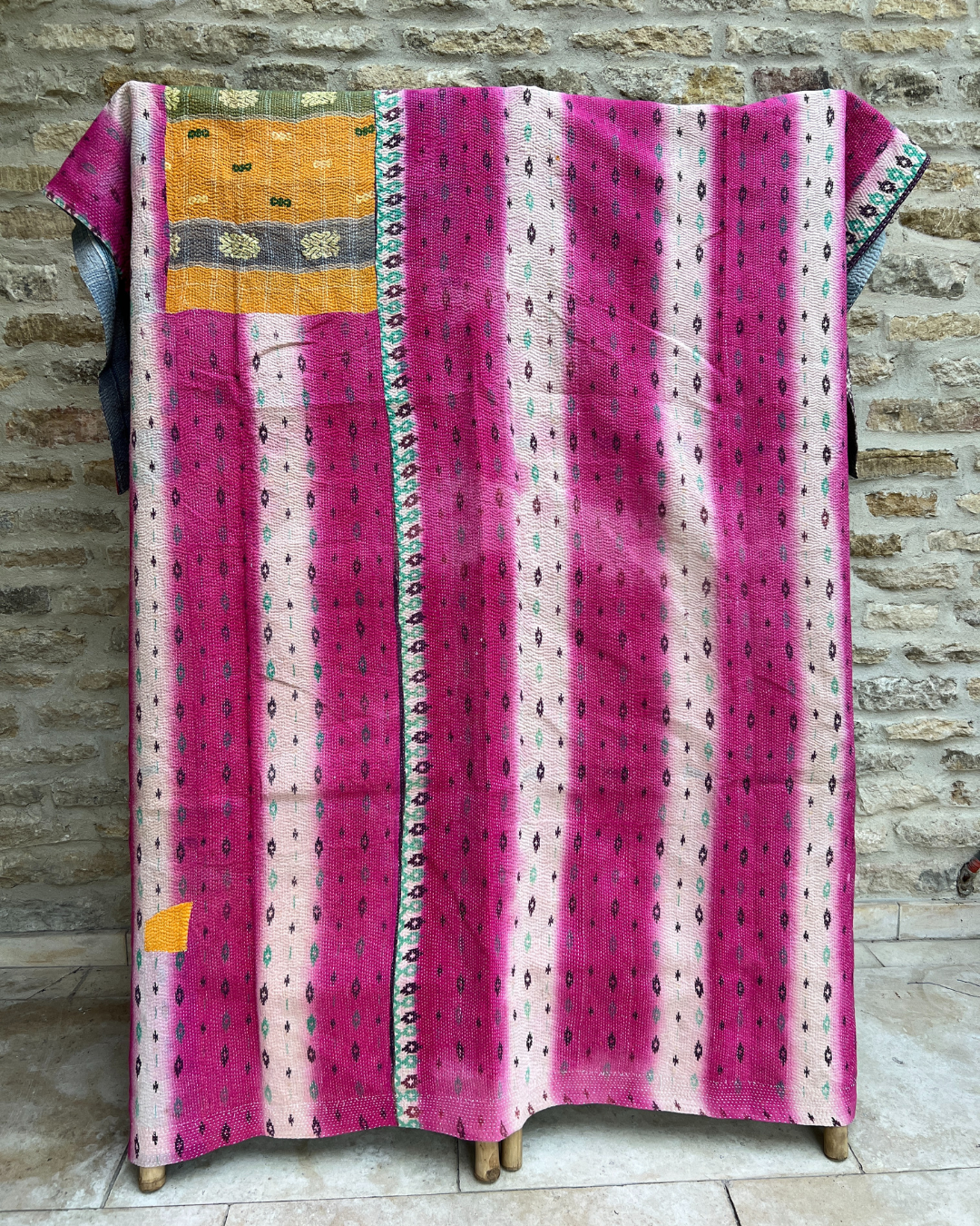 Kantha Quilt No. 498