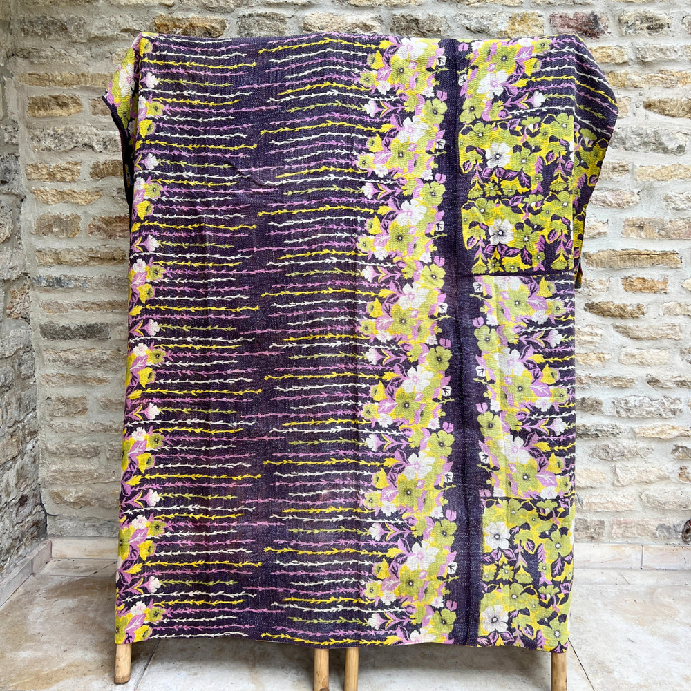 Kantha Quilt No. 420