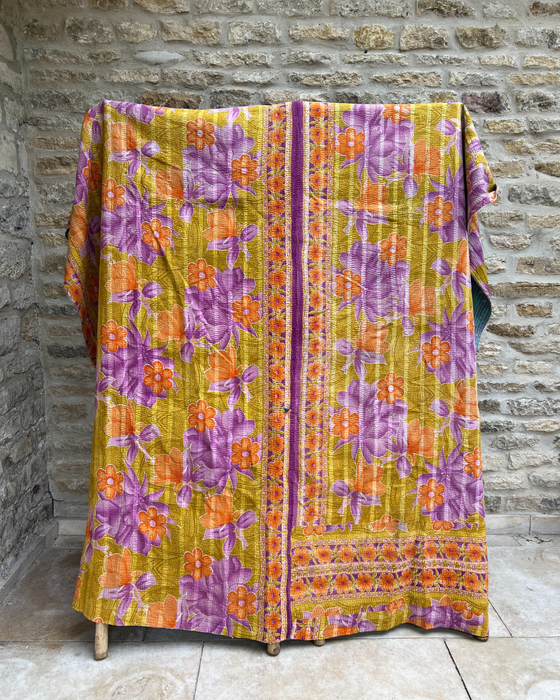 Kantha Quilt No. 416