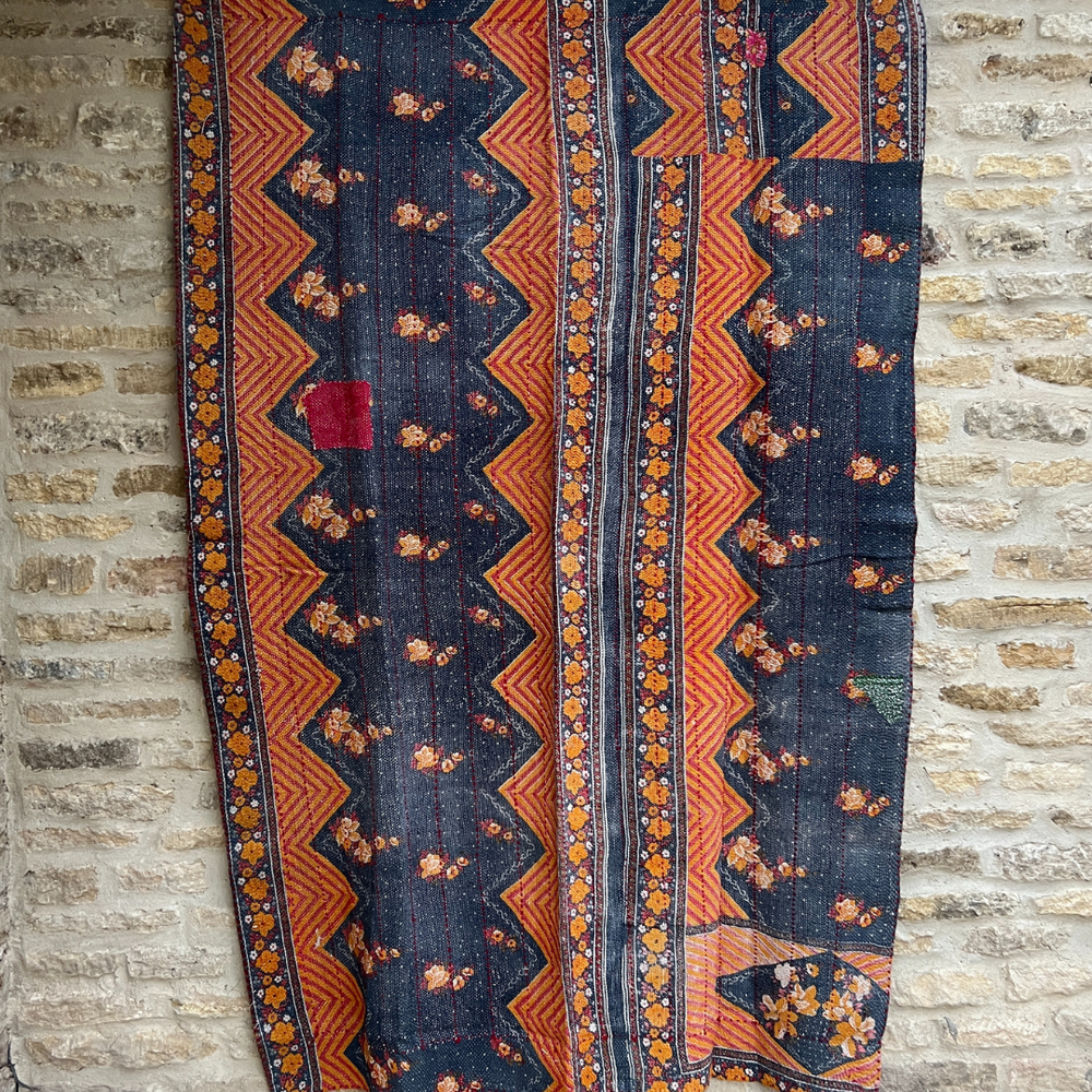 Kantha Quilt No. 730