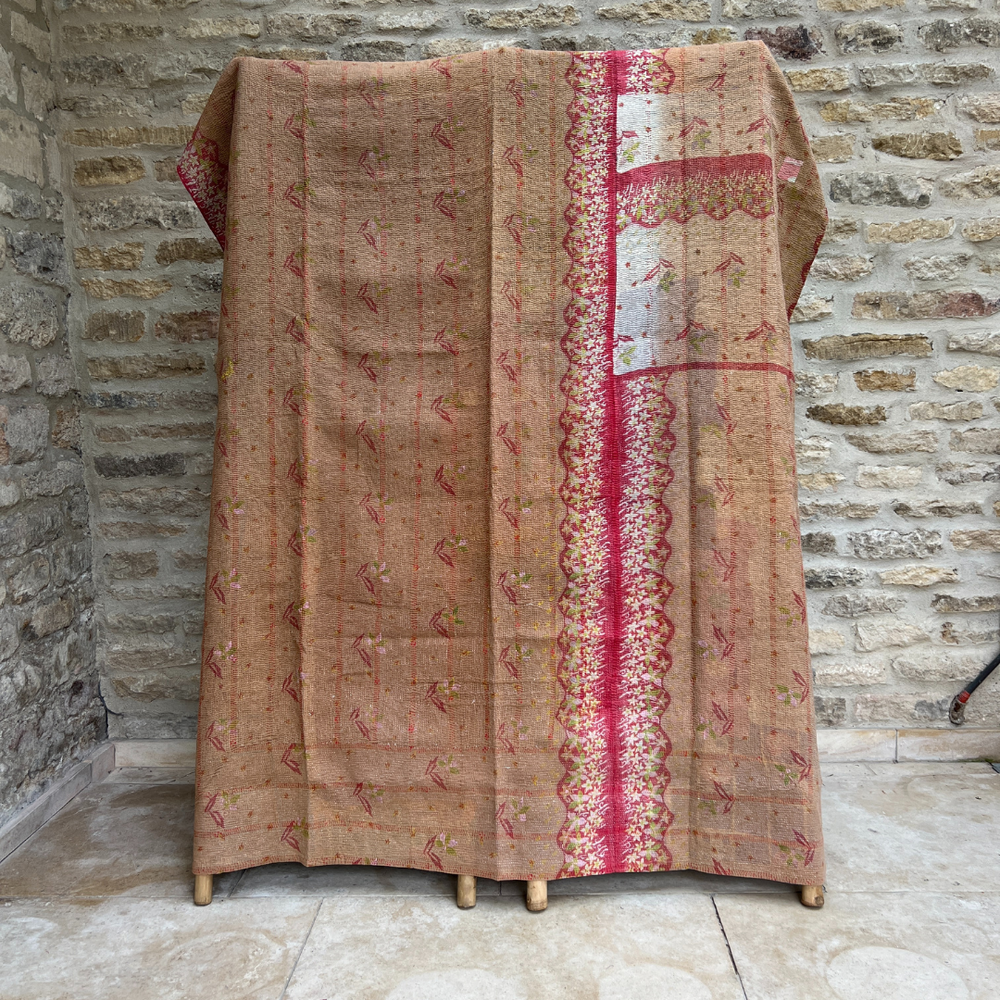 Kantha Quilt No. 655