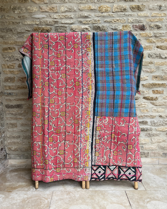 Kantha Quilt No. 625