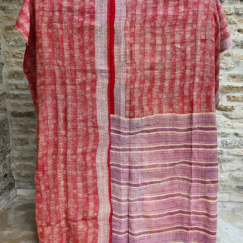 
                      
                        Kantha Quilt No. 508
                      
                    