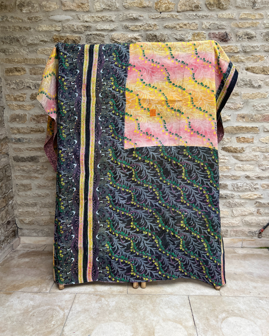 Kantha Quilt No. 684