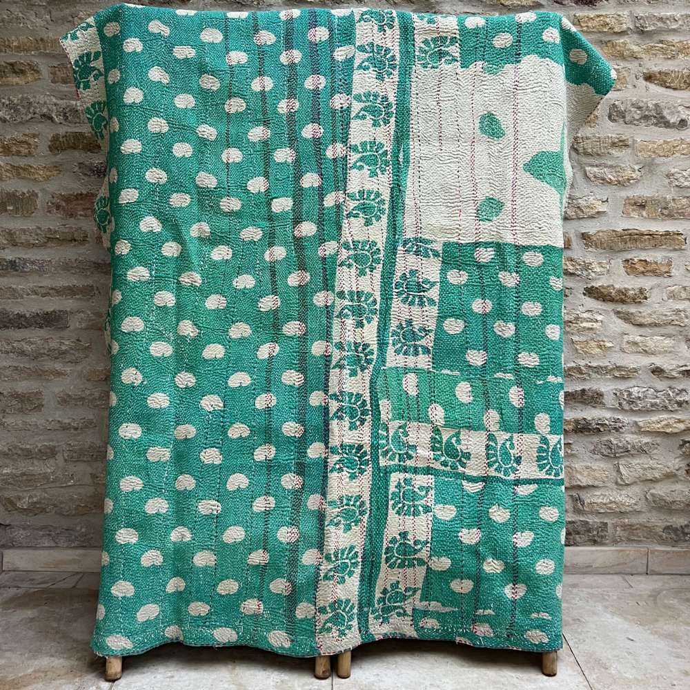 Kantha Quilt No. 602