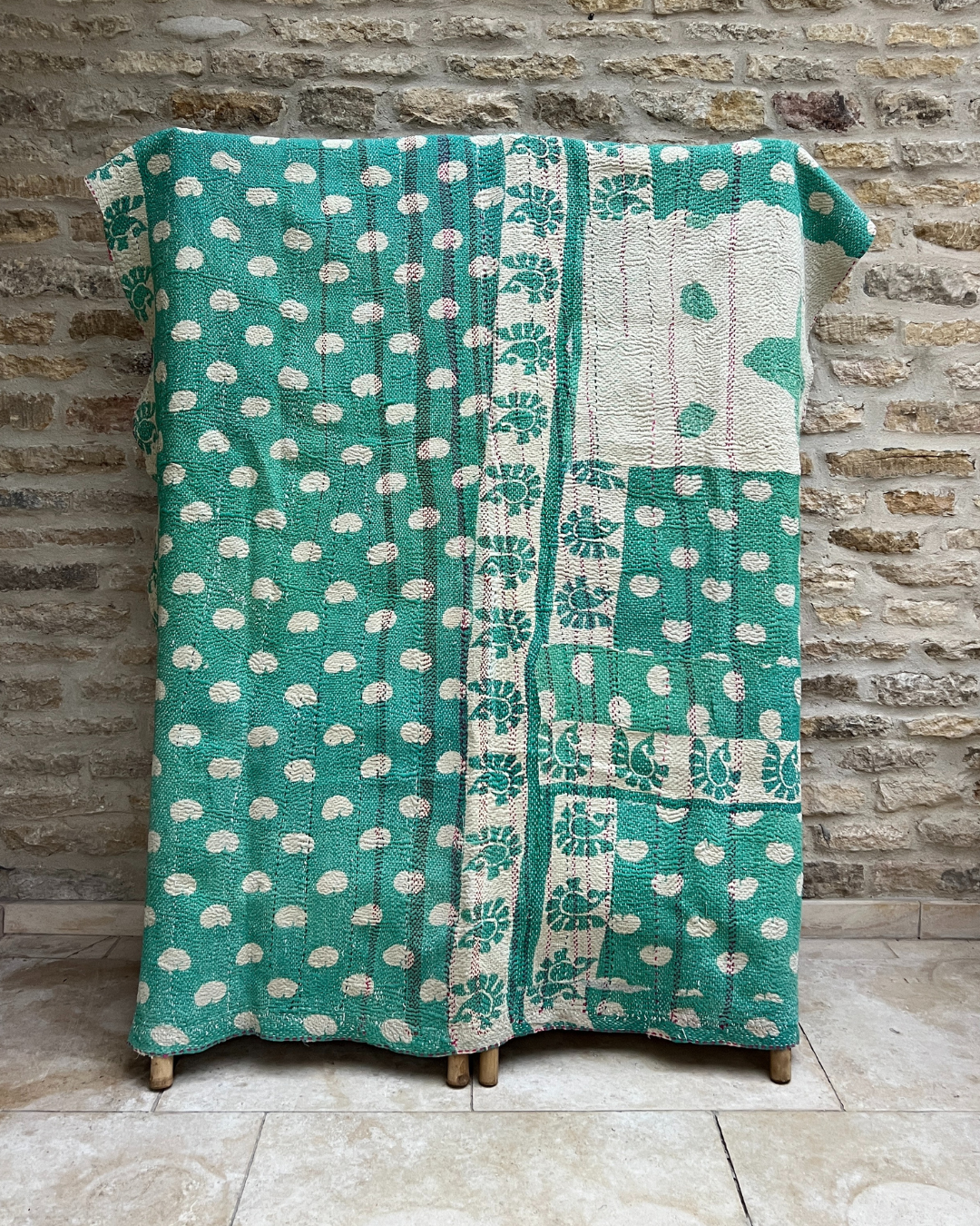 Kantha Quilt No. 602