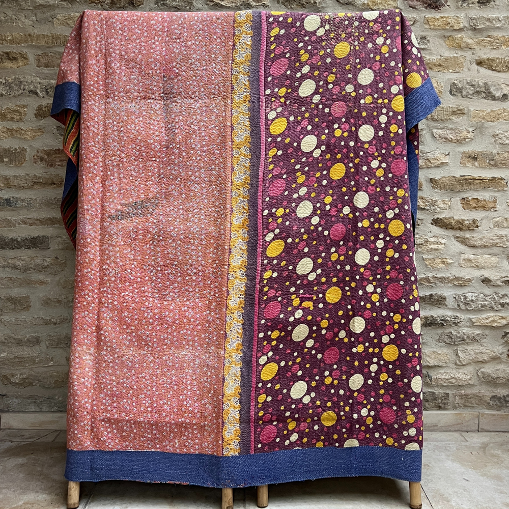 Kantha Quilt No. 601