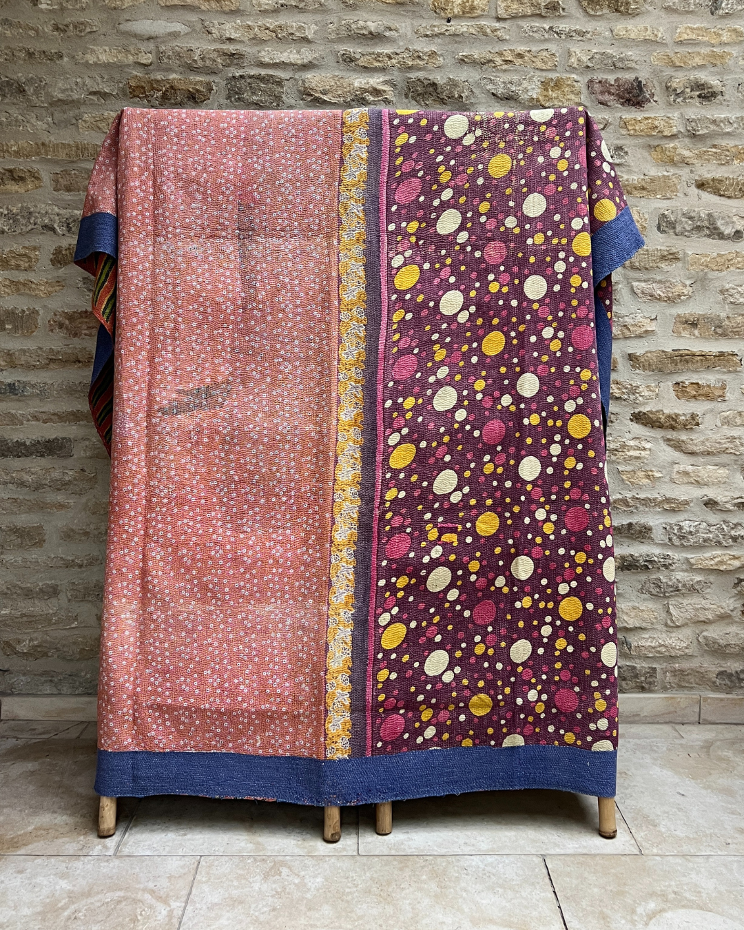 Kantha Quilt No. 601