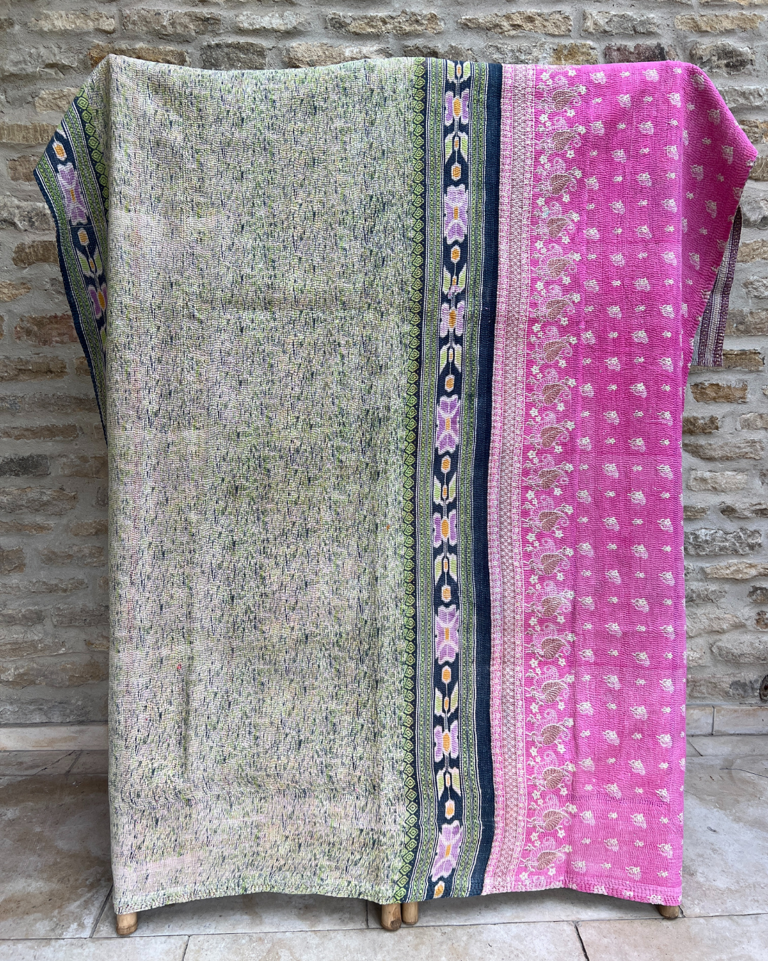 Kantha Quilt No. 495