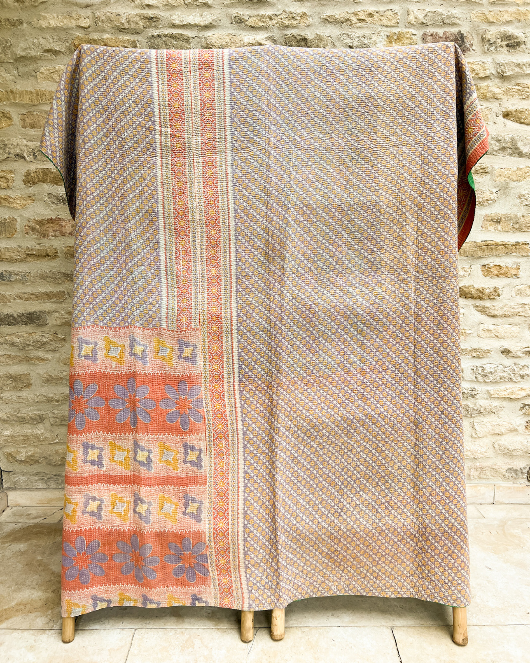 Kantha Quilt No. 471