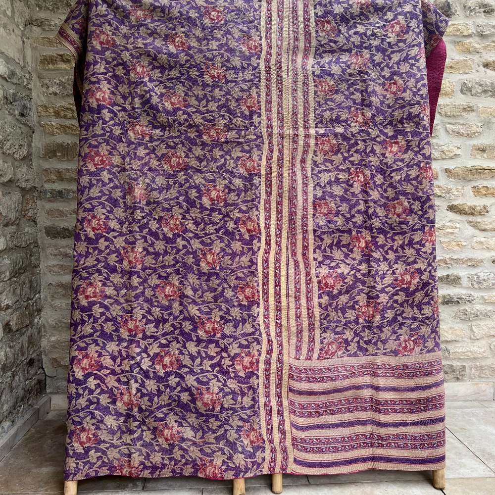 
                      
                        Kantha Quilt No. 381
                      
                    