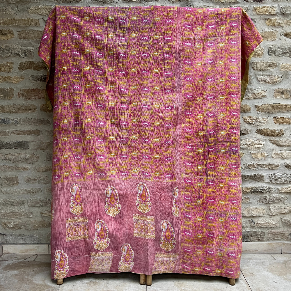 
                      
                        Kantha Quilt No. 616
                      
                    