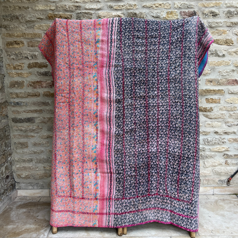 Kantha Quilt No. 667