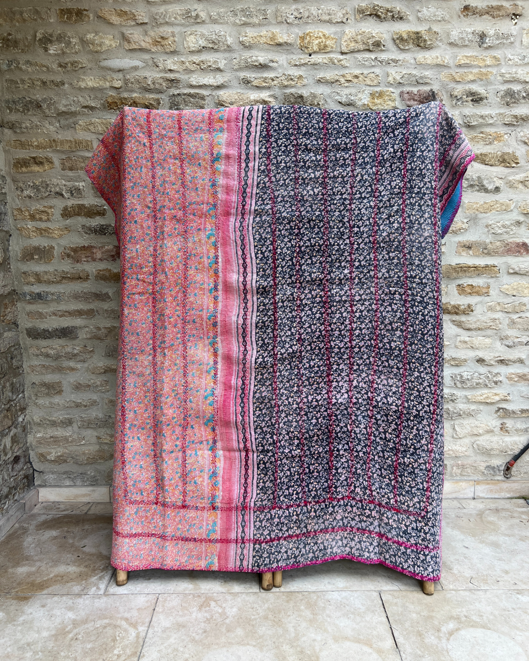 Kantha Quilt No. 667