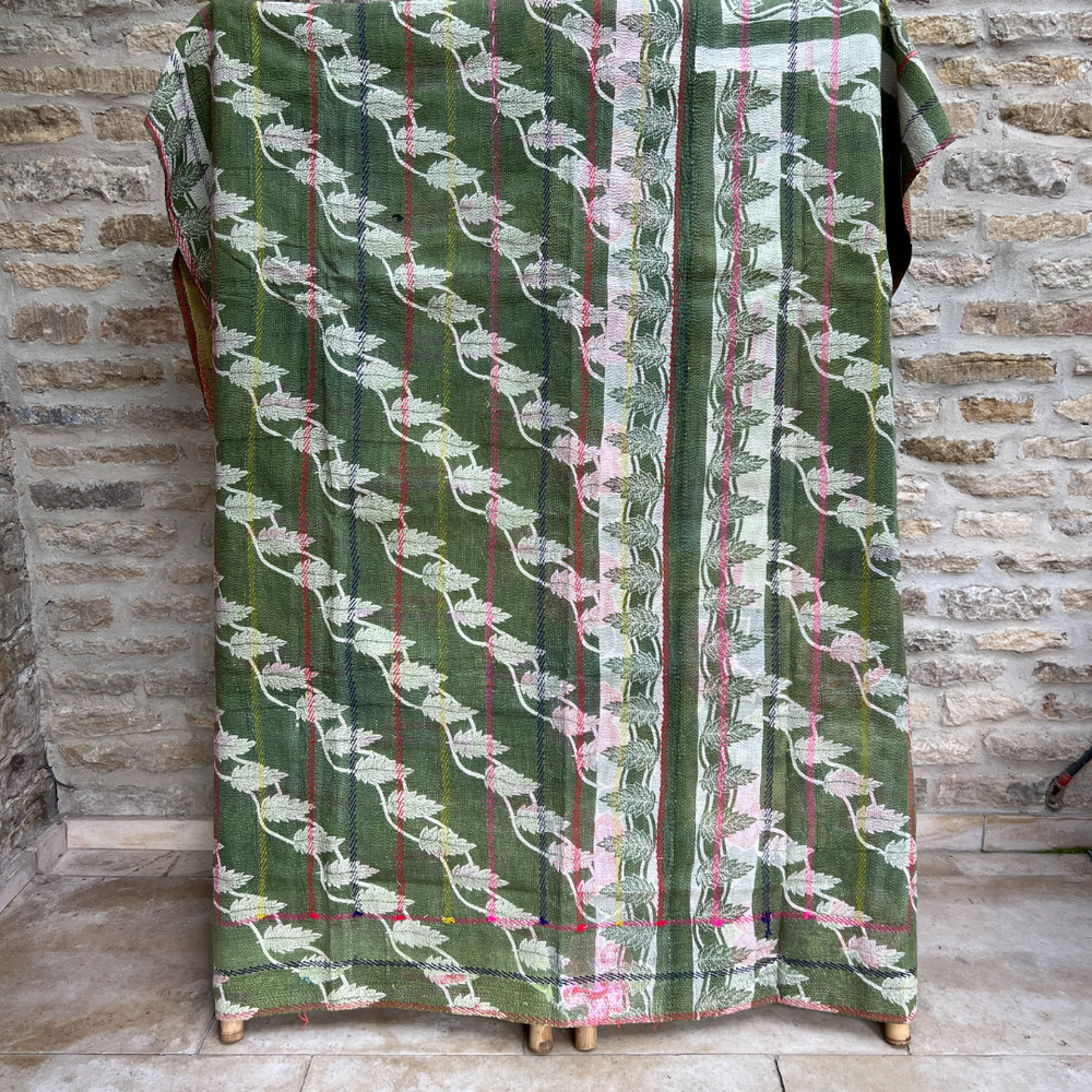 Kantha Quilt No. 696