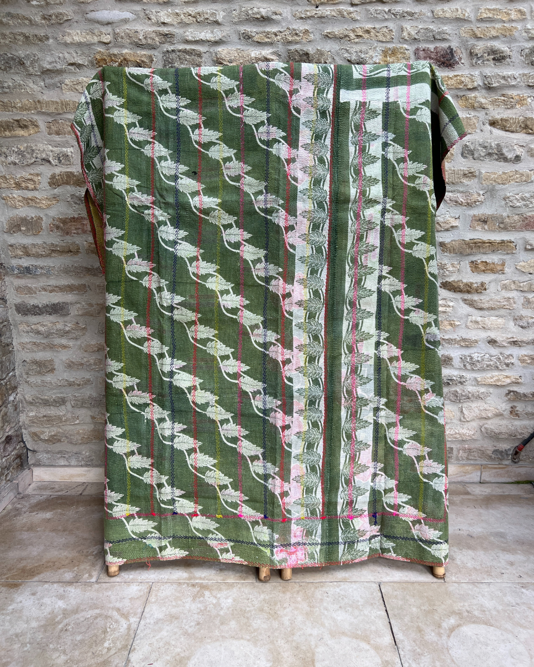 Kantha Quilt No. 696