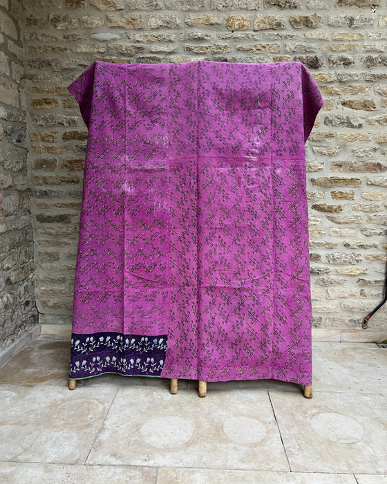 Kantha Quilt No. 642