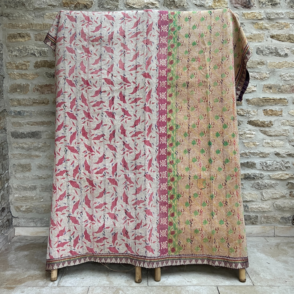 Kantha Quilt No. 599