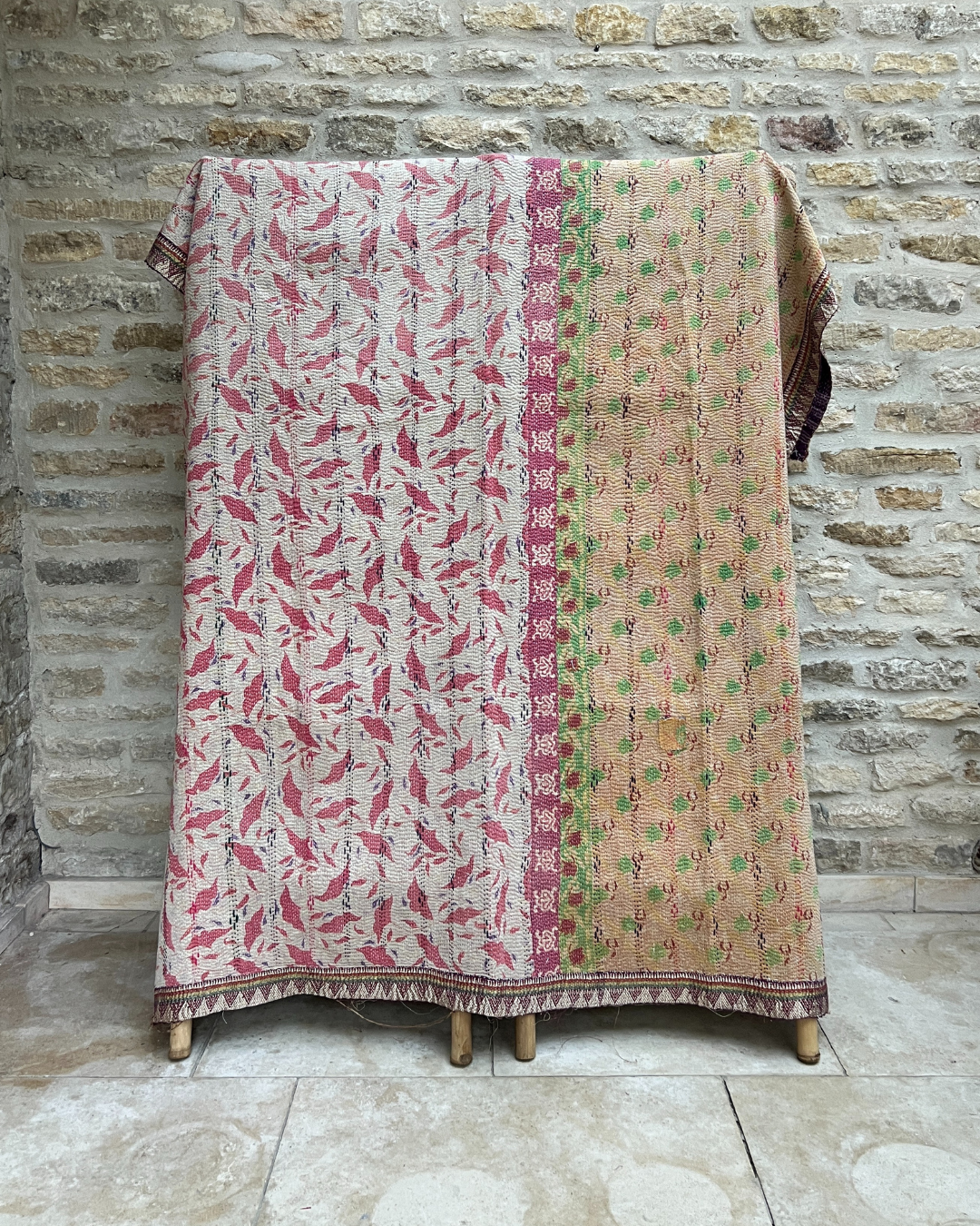 Kantha Quilt No. 599