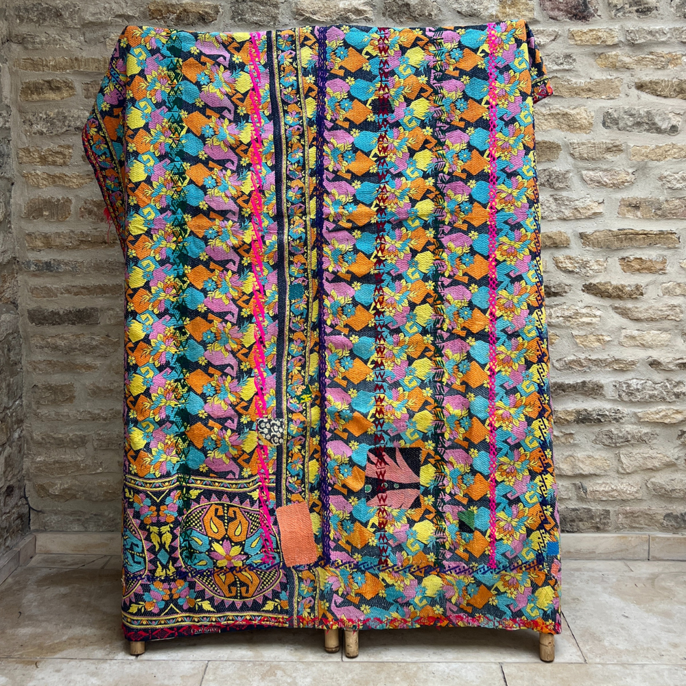 
                      
                        Kantha Quilt No. 620
                      
                    