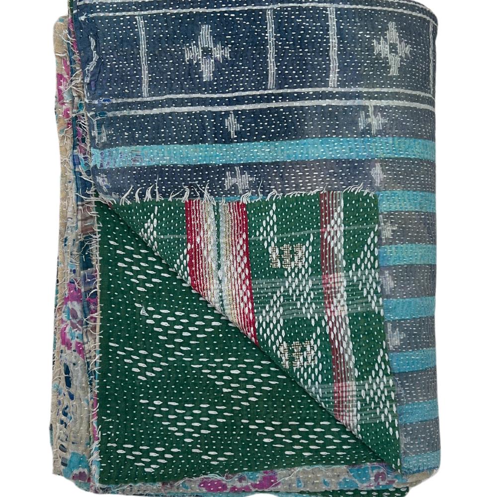 Kantha Quilt No. 582