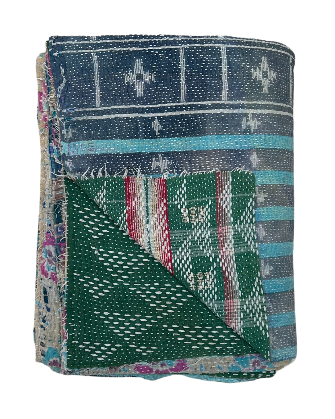 Kantha Quilt No. 582