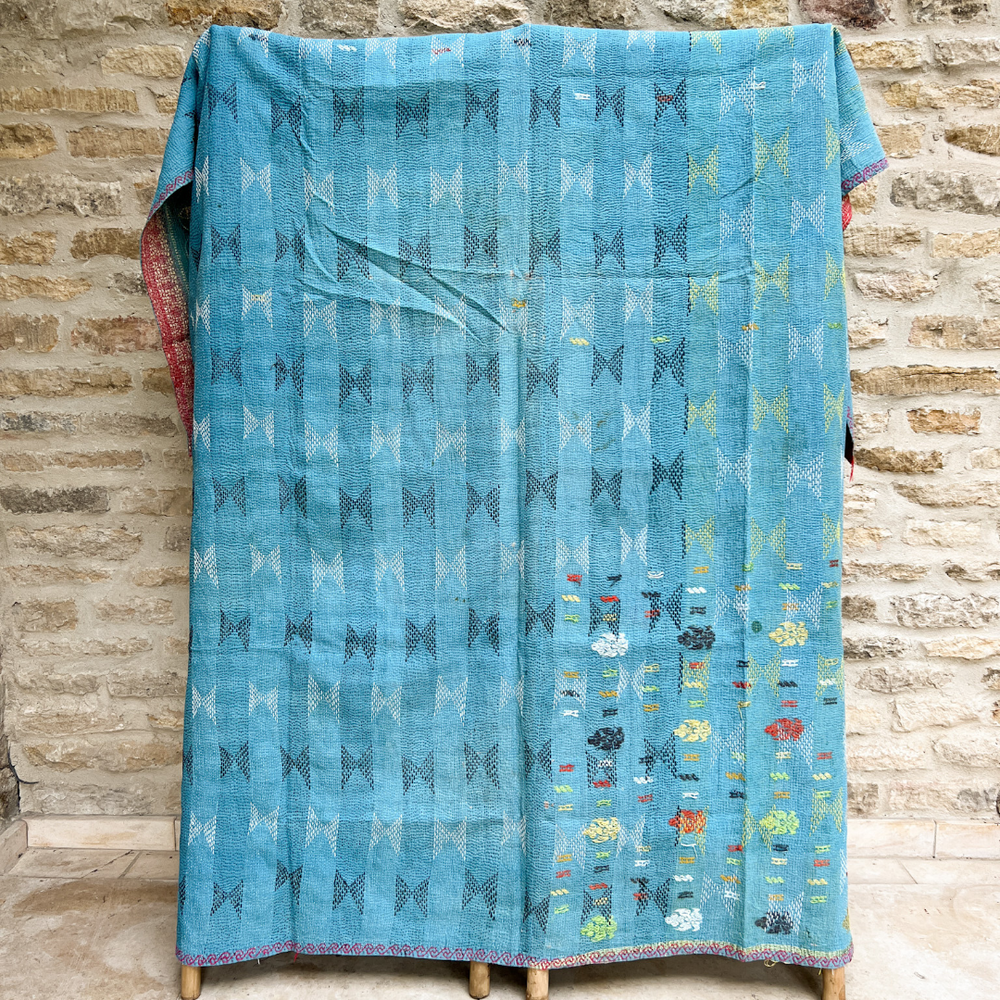 
                      
                        Kantha Quilt No. 449
                      
                    