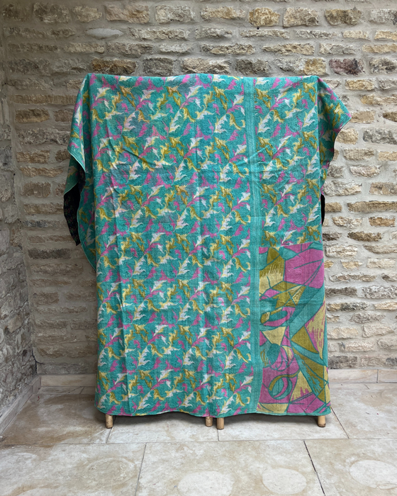 Kantha Quilt No. 637